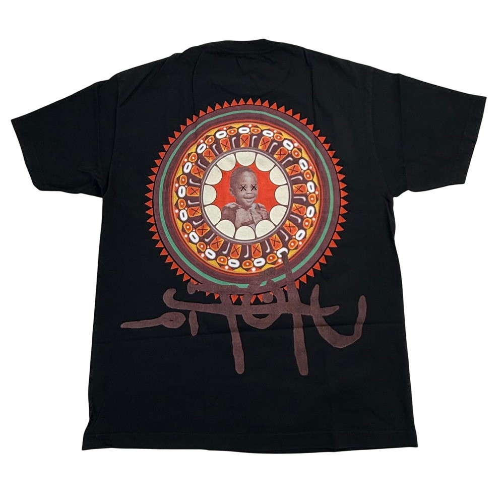 Travis Scott Utopia Circus Maximus Tour Graphic T-Shirt Black Mens Large